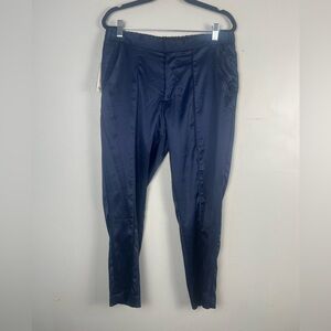 ASOS women’s new navy satin pants 30x30